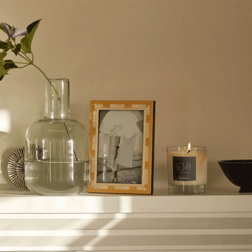 Image showing the Montpellier Photo Frame, 4x6", Yellow product.
