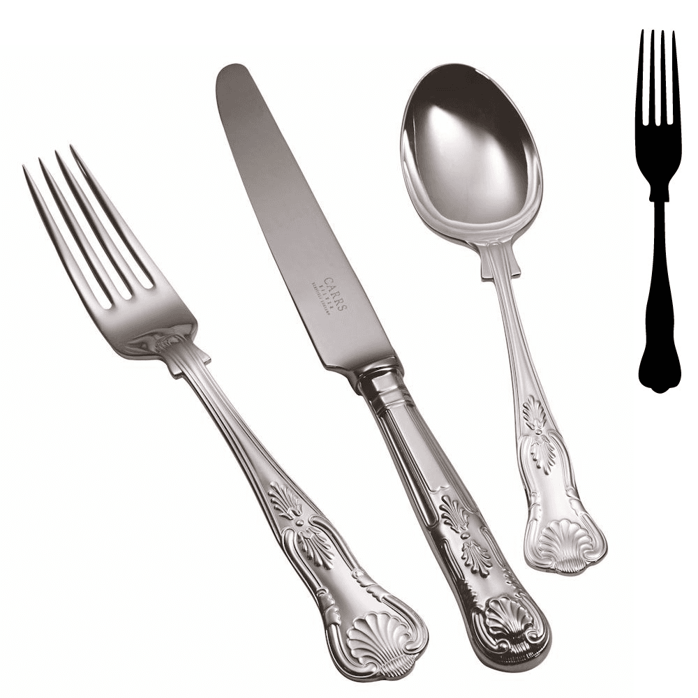 Kings Dessert fork, Stainless Steel
