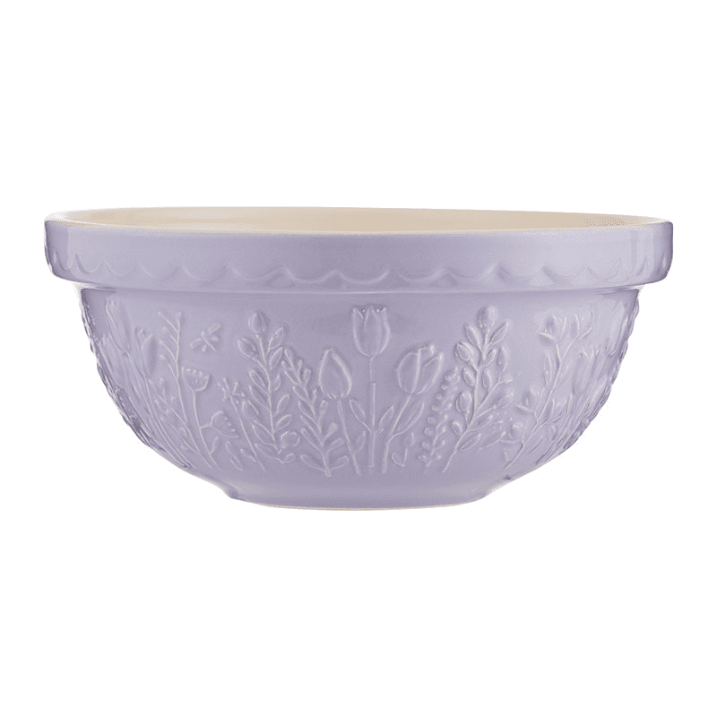 In The Meadow Tulip Mixing Bowl, D24cm, Lilac