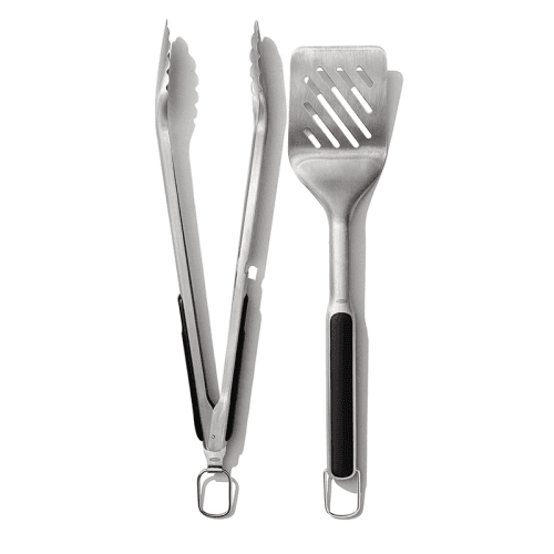 Image showing the Grilling Turner & Tong Set, Stainless Steel product.