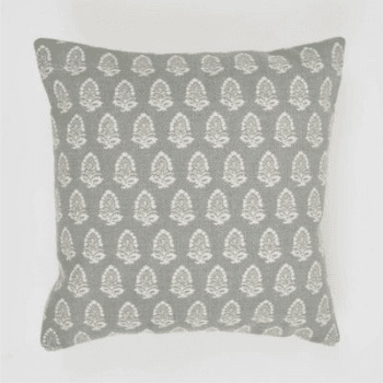 Cushion, Jaipur Acorn, Dove Grey, 45x45cm