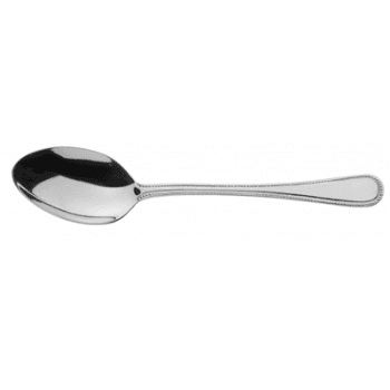 Image showing the Serving Spoon, Classic, Bead, Stainless Steel product.