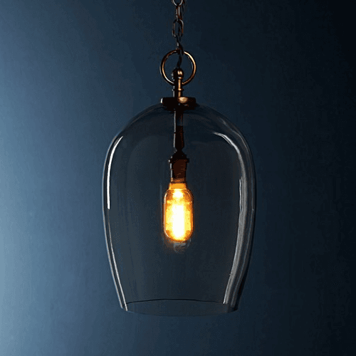 Image showing the Pendant Light, Priscilla, Clear, 17x34cm product.