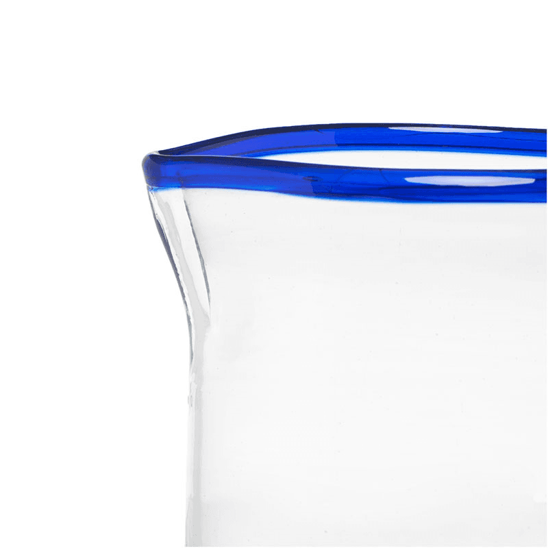 Claro Jug, 1L, Blue Rim
