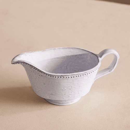 Image showing the Hillcrest Gravy Boat, White product.