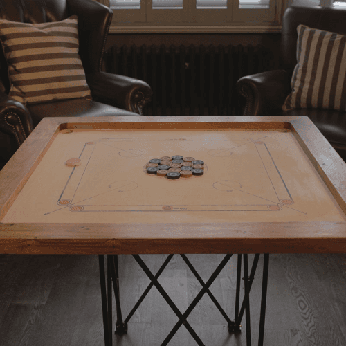 Image showing the Tournament Carrom Board Set product.