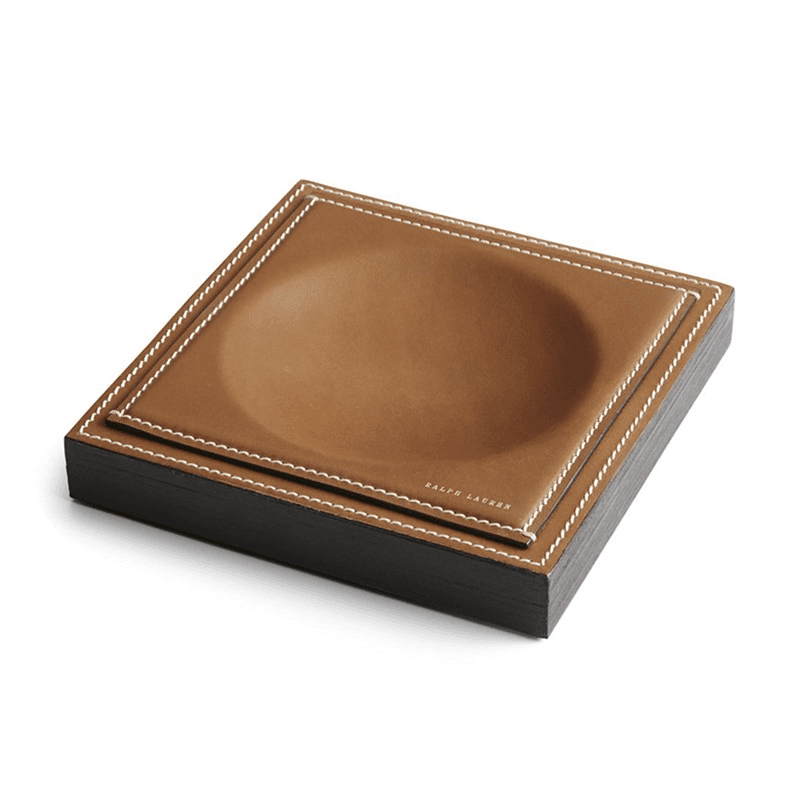Brennan Catchall, 16 x 16cm, saddle