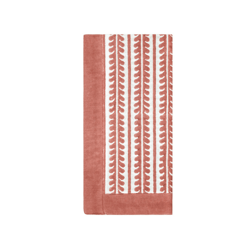 Image showing the Bel Set of 4 Napkins, 50 x 50cm, Red product.