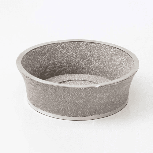 Image showing the Wine Bottle Coaster, D16cm, Barley Shagreen product.