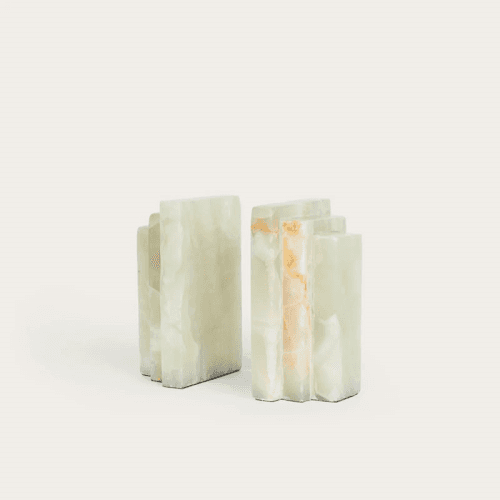 Image showing the Matlock Book Ends, H15 x W5.5cm, Green product.