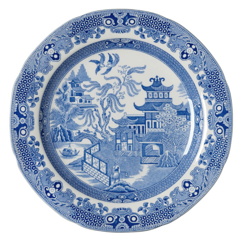 Image showing the Blue Willow Plate, D26.5cm product.