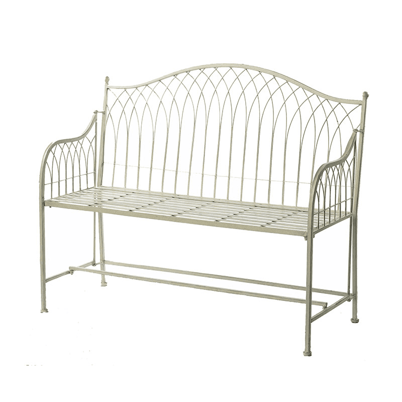 Hampton Bench, Cream