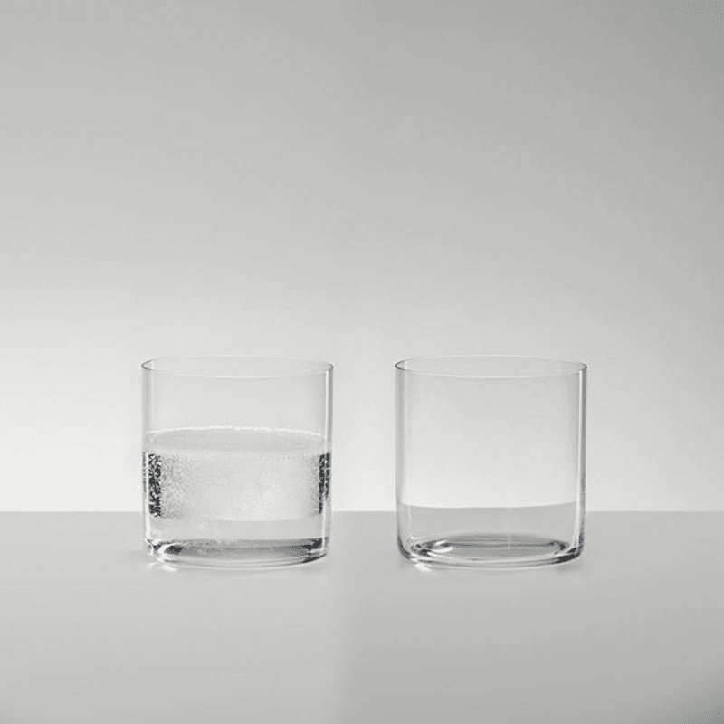 H2O Pair of water tumblers, H8 x D8cm - 33cl