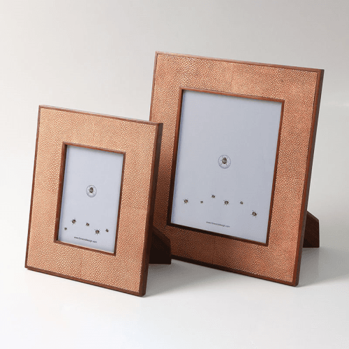 Image showing the Classic Photo  Frame, 10 x 8", Coral Shagreen product.