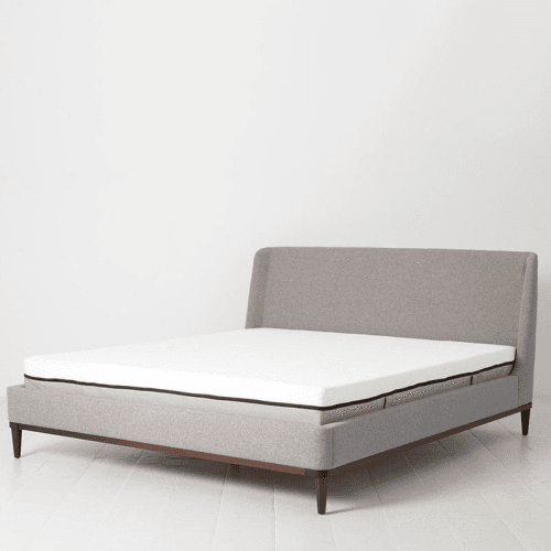 Image showing the Bed 02 Linen Super King Size Frame, Natural product.