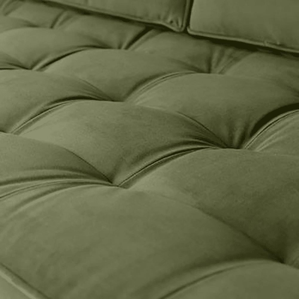 Model 02 2 Seater Velvet Sofa, Vine