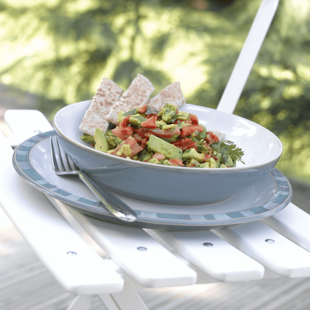 Azure Pasta bowl, 22 x 5cm, Aquamarine