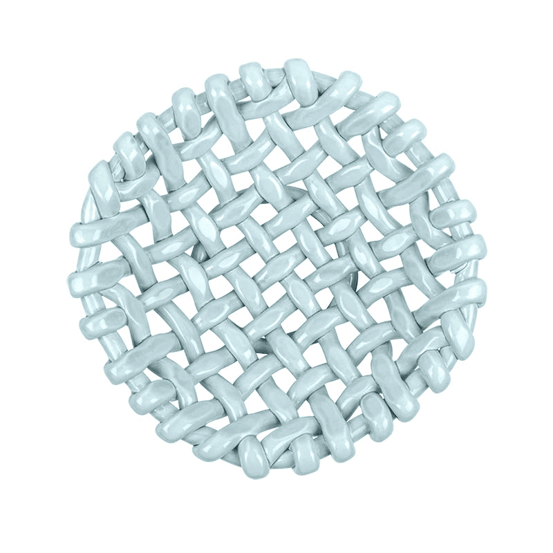 Juicy Basketweave Bowl, D31cm, Sky Blue