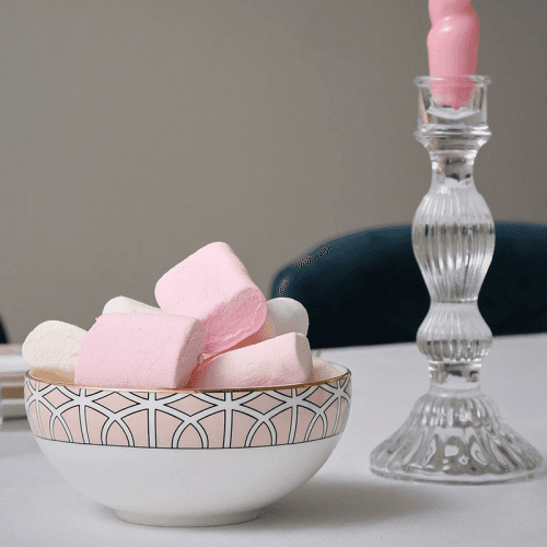 Image showing the Loop Breakfast Bowl, D15cm, Blush product.