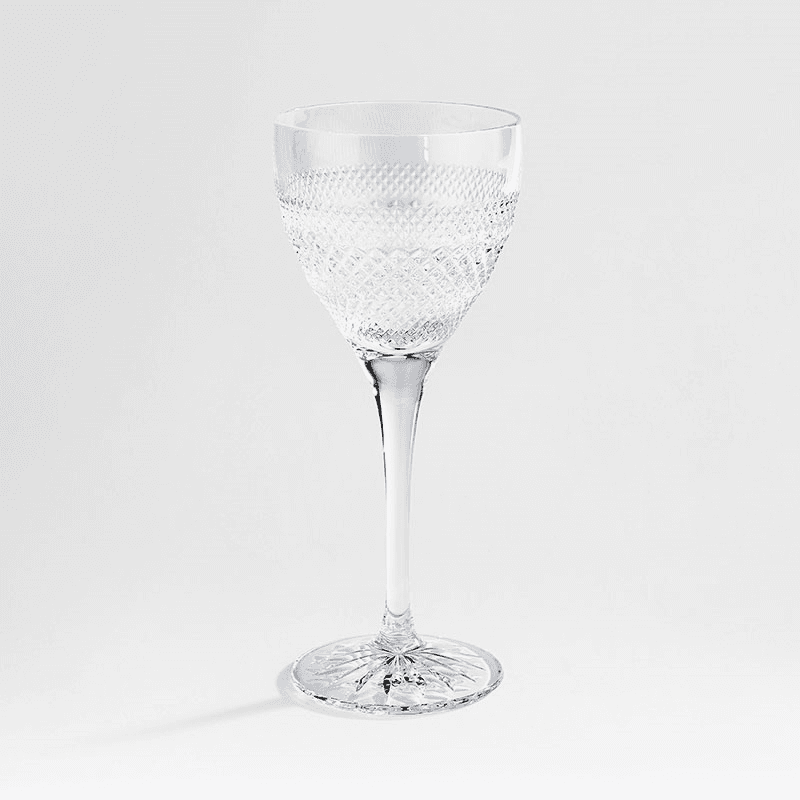 Huxley Set of 4 White Wine Glasses, 250ml, Clear