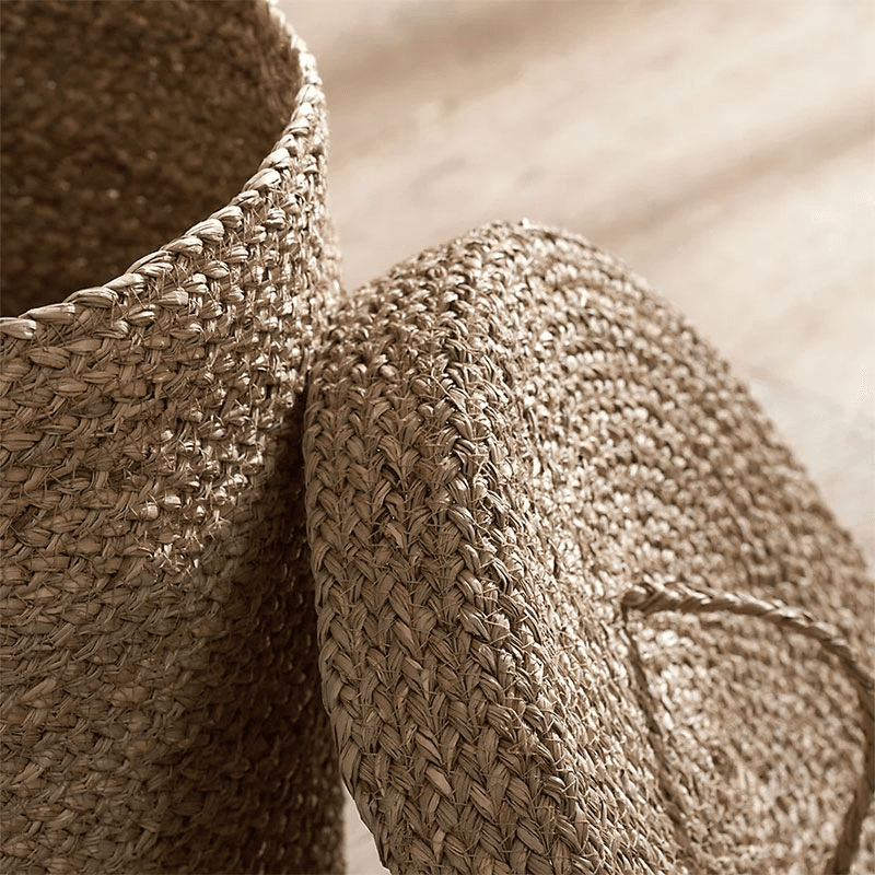 Seagrass Storage Basket, H40 x D36cm, Natural