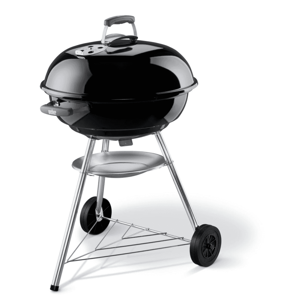 Classic Compact Charcoal Barbecue, 57cm, Black