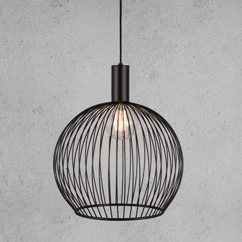 Image showing the Aver Pendant, H54.5cm, Black product.