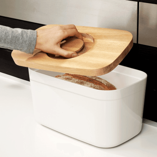 Image showing the Bread bin, White product.