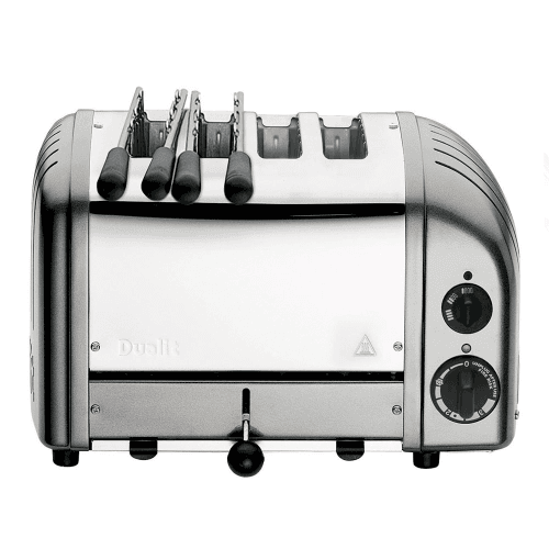 Image showing the Classic Combi 2 x 2 slot toaster, metallic silver product.