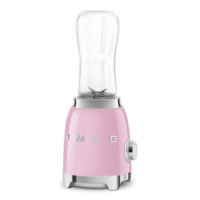 50's Style Mini Blender & Smoothie Maker, 600ml, Pink