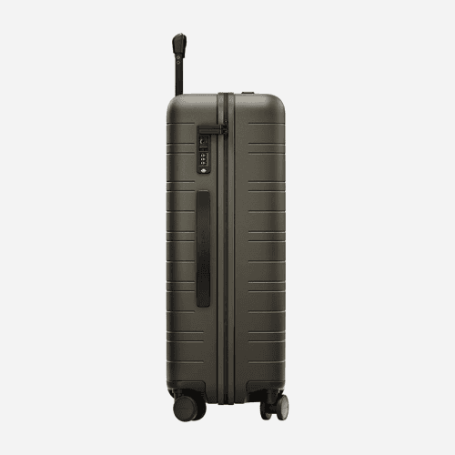 Image showing the H6 Smart Suitcase, H64 x W24 x L46cm, Dark Olive product.