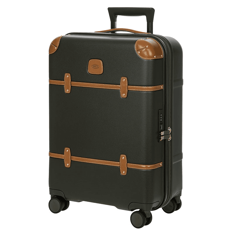 Bellagio Carry-On Suitcase, H55 x L38 x W23cm, Olive