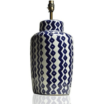 Image showing the Table Lambase, Gingembre, Blue/White, 44cm product.
