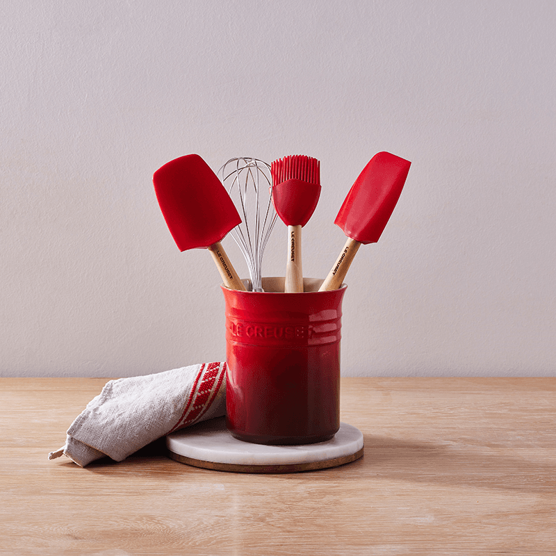 Small utensil jar, 15 x 10cm - 1.1 litre, Cerise
