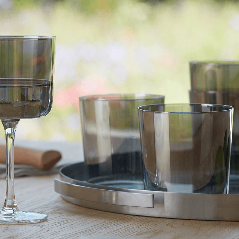 Lunar Set of 2 Tumblers, 390ml, Lunar Grey