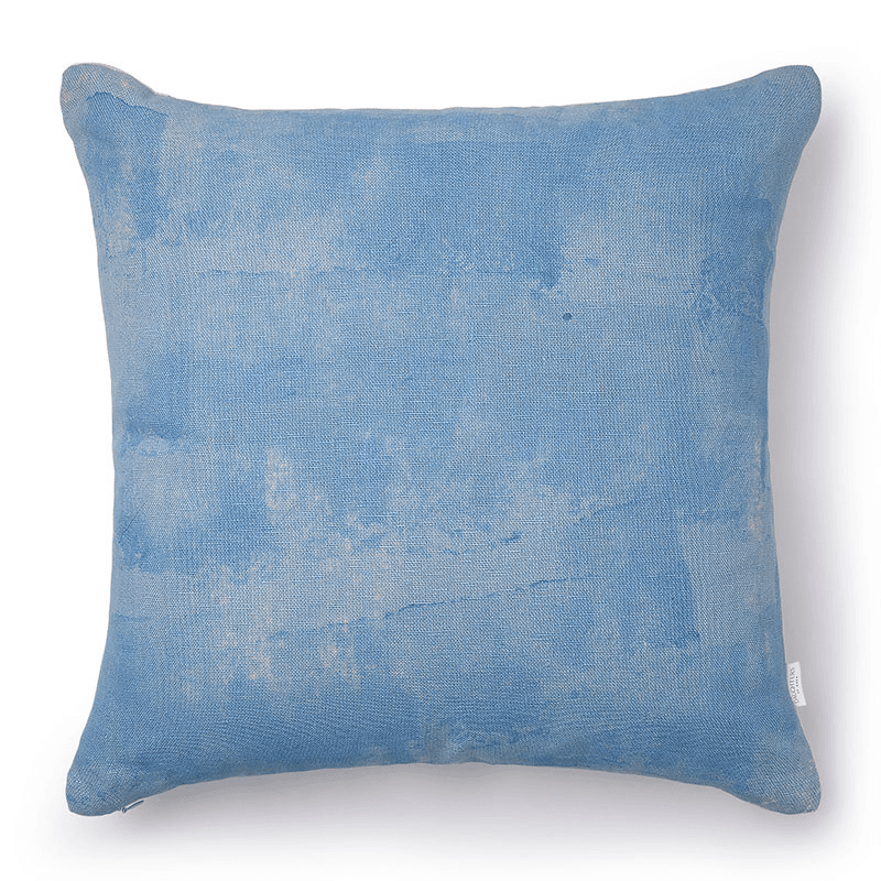 Naira Linen Cushion, 50cm x 50cm, Blue