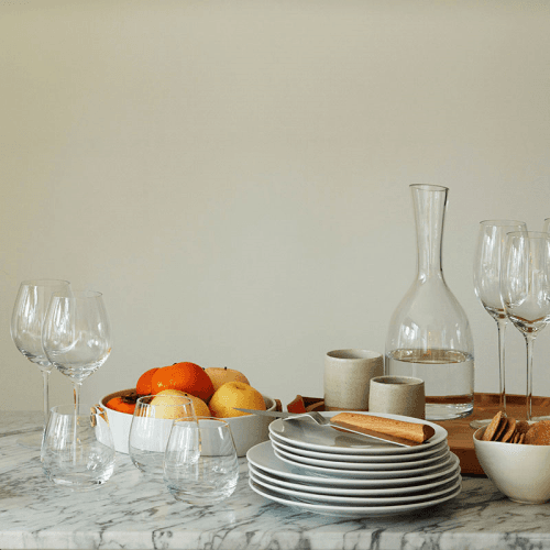 Image showing the Wine Stemless Red Wine Glasses Set of 2, 530ml, Clear product.
