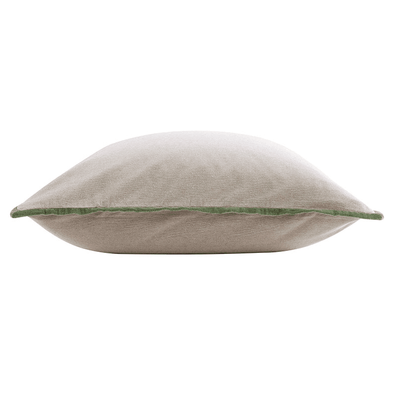 Jaipur Trim Cushion, 65 x 65cm, Jade