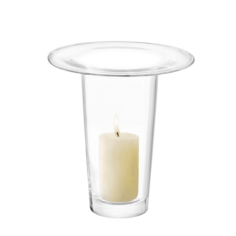 Victoria Vase/Lantern, H26cm, Clear
