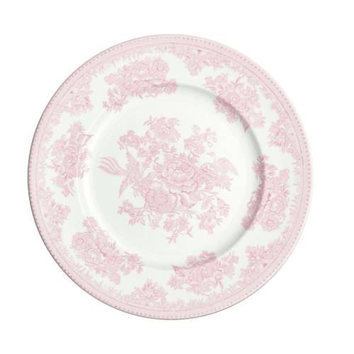 Image showing the Asiatic Pheasants Plate, D22cm, Pink product.