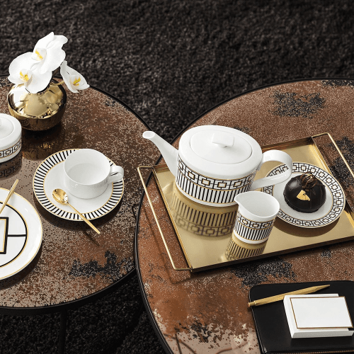 Image showing the MetroChic Cream Jug, 170ml, Gold/Multi product.