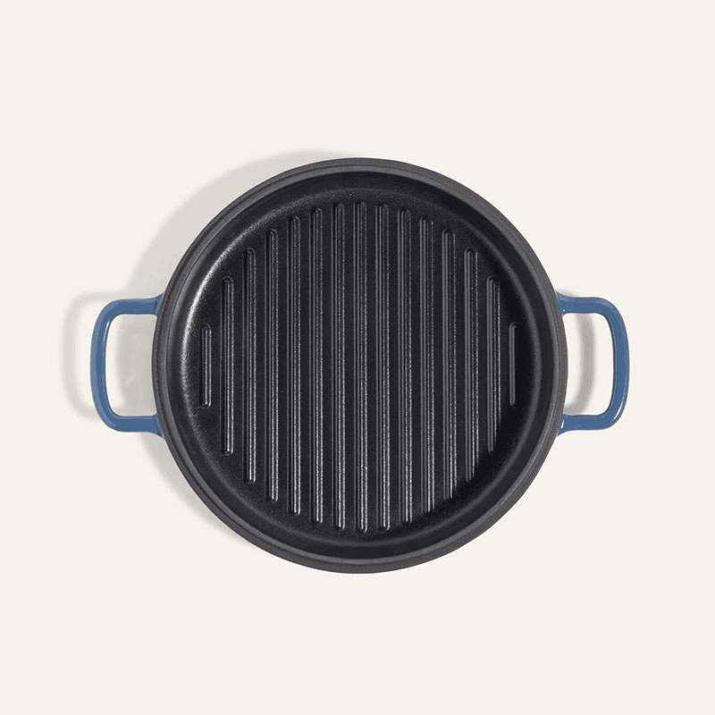 Cast Iron Hot Grill, Blue Salt