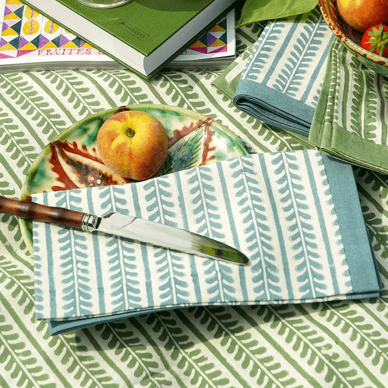Bel Set of 4 Napkins, 50 x 50cm, Blue