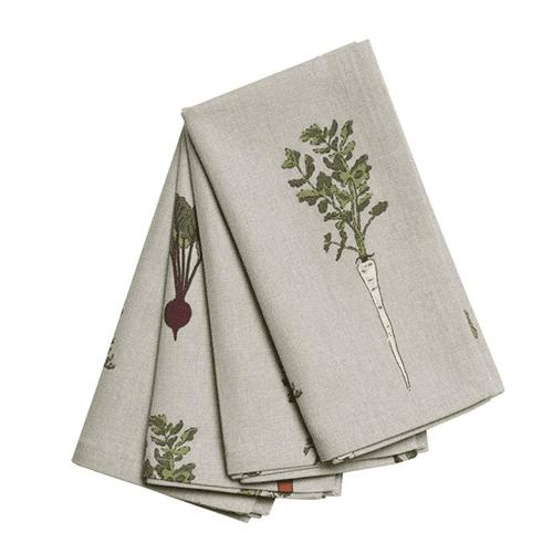 Home Grown Napkins, Set of 4