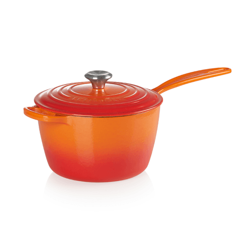 Image showing the Signature Cast Iron Saucepan, 20cm, volcanic product.