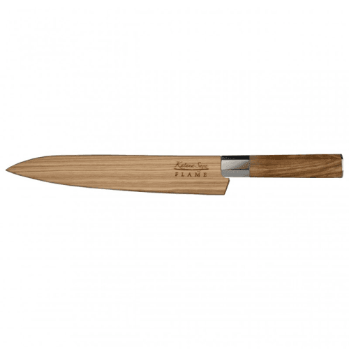 Image showing the Flame Carving Knife, 20cm, Olive Wood product.
