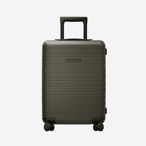 Image showing the H5 Smart Cabin Suitcase, H55 x W20 x L40cm, Dark Olive product.