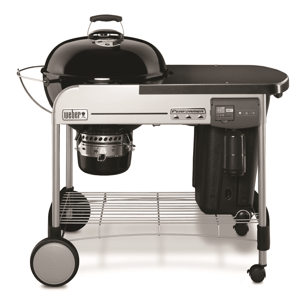 Performer Deluxe Charcoal grill, H112 x W122 x D76cm, Black