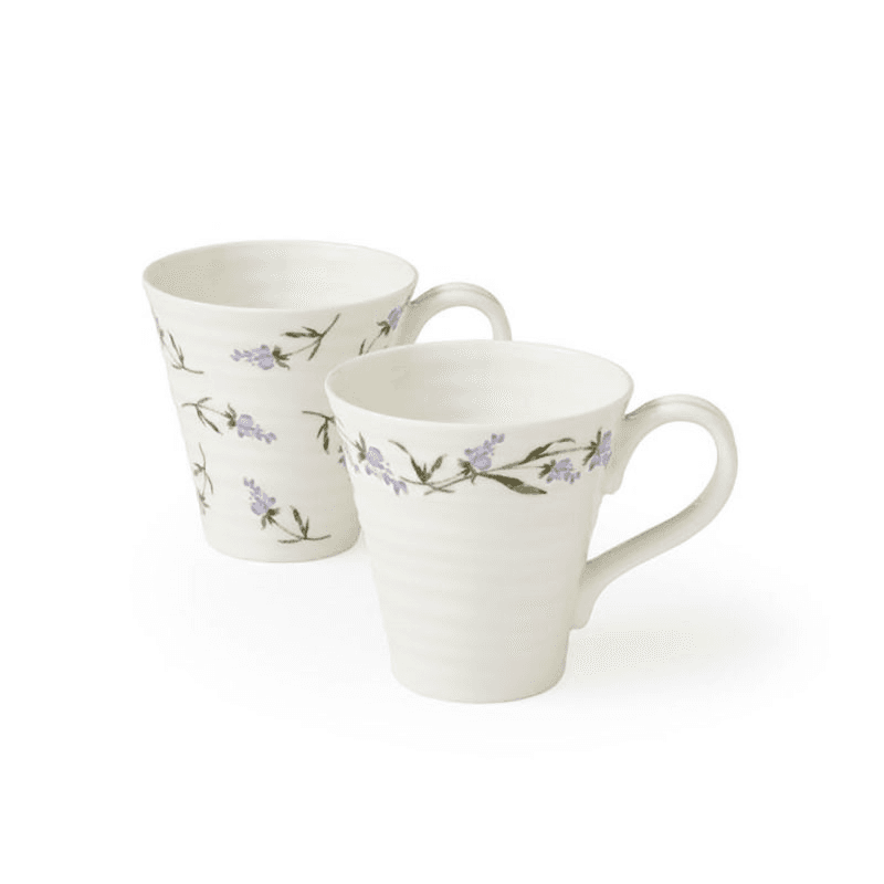 Lavendula Set of 2 Mugs, D14.5cm, Multi