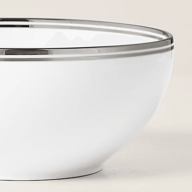 Wilshire Serving Bowl, D25cm, Platinum